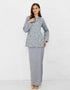 BAJU KURUNG KEDAH ZESTIA (LIGHT BLUE)